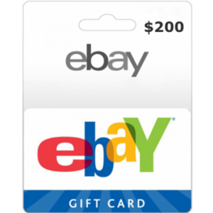 Ebay GiftCard ( Instant Email delivery ) - Omega Verified