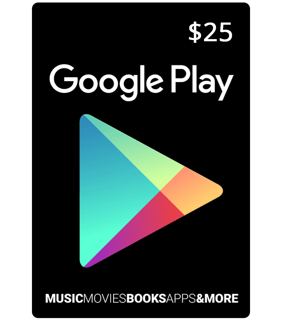 Googleplay Giftcard 25 Instant Email Delivery Omega Verified