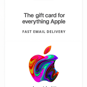 Apple iTunes $200